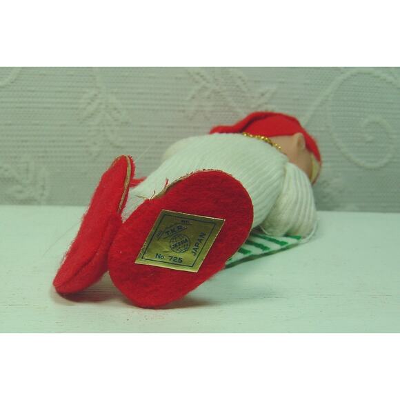 JESTIA T.K.R. SLEEPY CHILD WITH STOCKING FABRIC FIGURINE--JAPAN--#725 - Picture 5 of 5